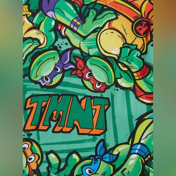 Nickelodeon Kids' 2-Piece Teenage Mutant Ninja Turtles Pajama Set - Picture 2 of 11